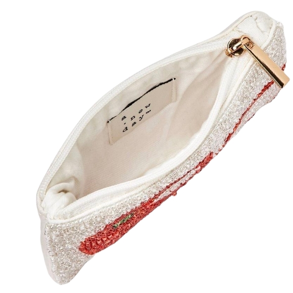 A New Day Cream Handcrafted Pouch with Gold Zipper - Picture 3 of 3